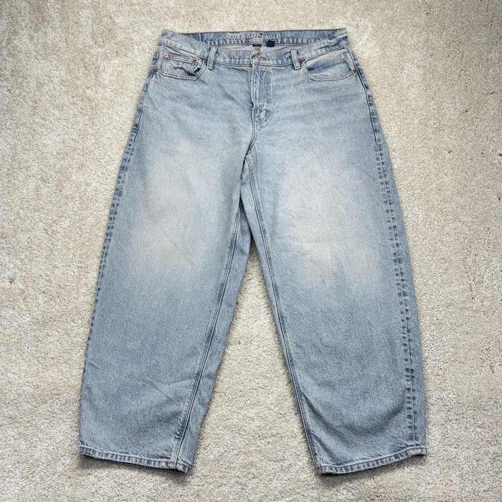 American Eagle Outfitters Light Blue High Rise Jeans